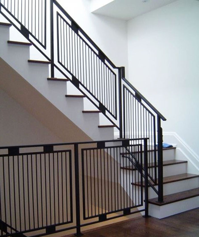 mẫu tay vịn cầu thang sắt đẹp